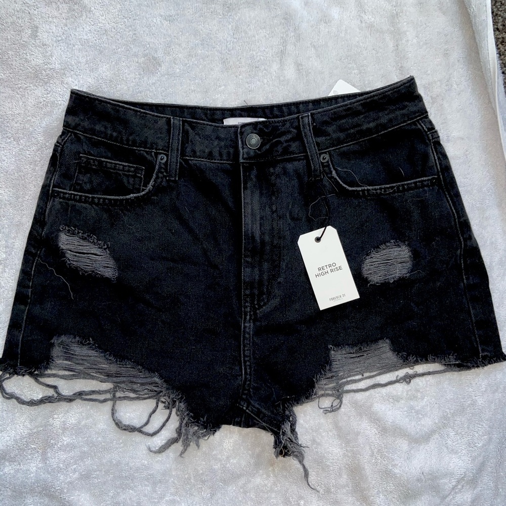 Black shorts